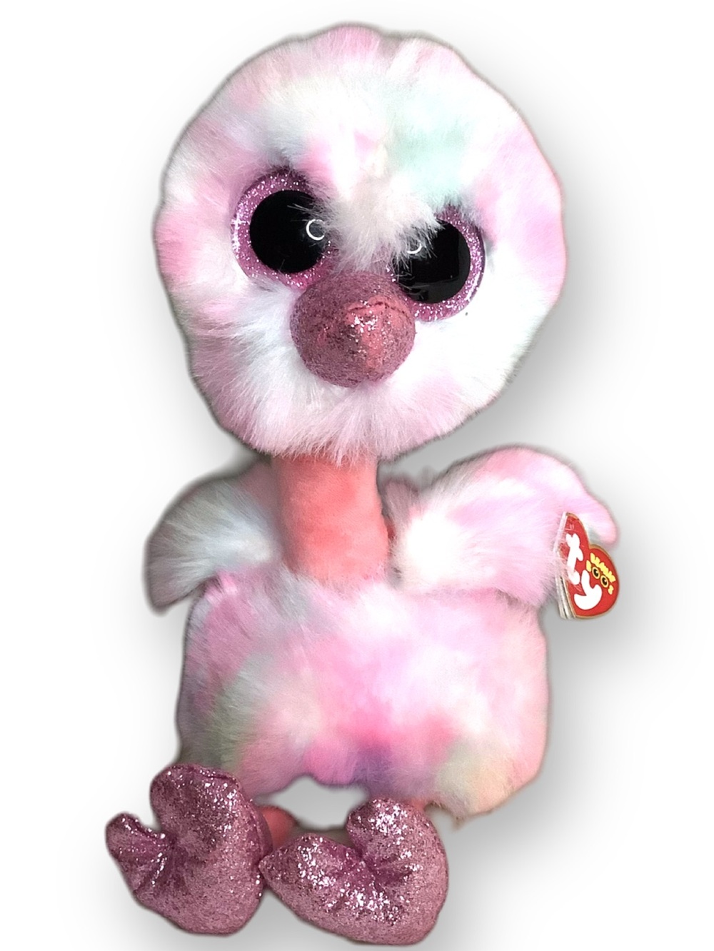 TY Beanie Boo Avery Ostrich Plush 9in New With Tags
